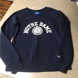 Champion Navy Notre Dame Sweater